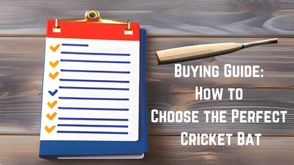 Buying Guide How to Choose the Perfect Cricket Bat